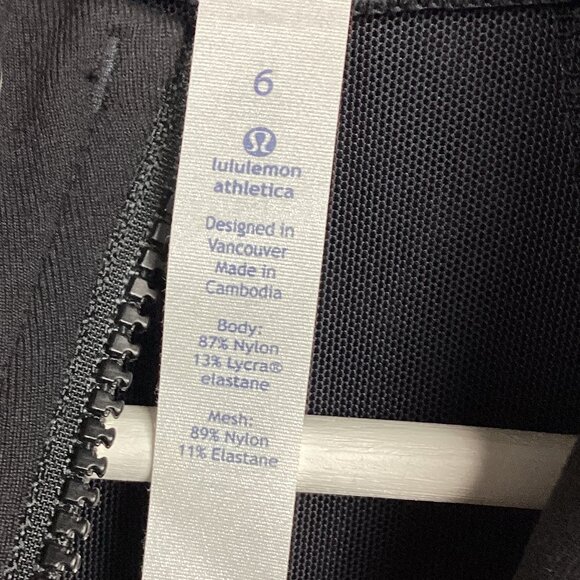 LuLuLemon Black Define Jacket NWT Customized Katie 6 - Picture 6 of 11